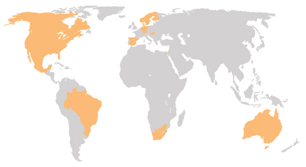 HVP World Map